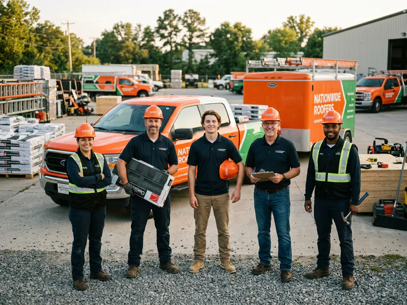 Natiowide Roofers - roof installation in Cary near me